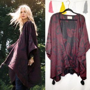 Cleobella x Rachel Zoe Sevigny Bordeaux Capelet